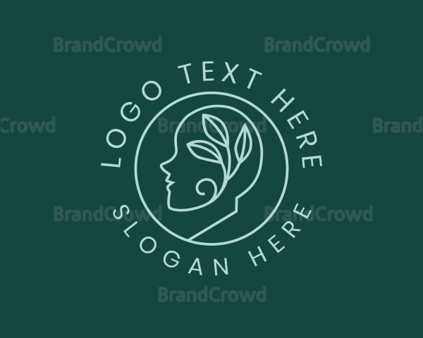 Eco Leaf Mental Care Logo