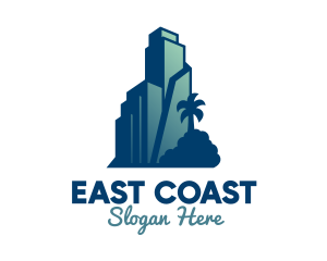 Tropical City Building  logo design