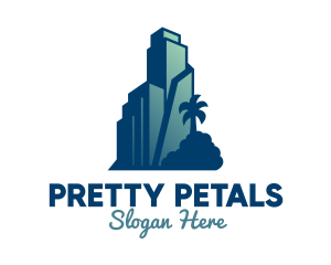 Tropical City Building  logo design