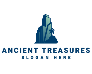 Tropical City Building  logo design