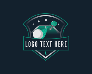 Tennis - Table Tennis Sports Tournament logo design