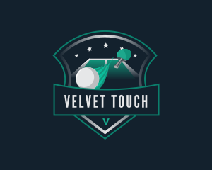 Table Tennis Sports Tournament logo design