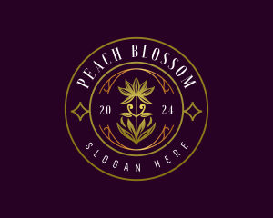 Luxury Flower Boutique logo design