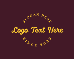 Quirky - Classic Cursive Brand logo design