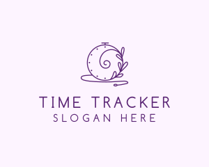 Minimalist Pocket Watch logo design