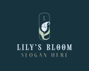 Lily - Floral Lily Flower logo design