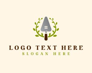 Garden Fork - House Plant Gardening logo design