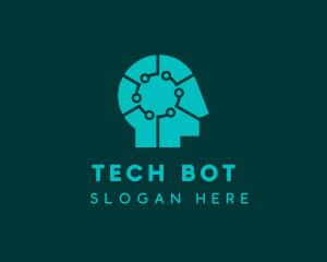 Technology AI Software logo design