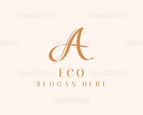 Luxury Boutique Letter A Logo