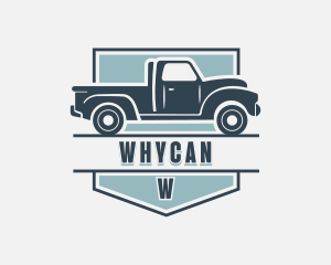 Car Care - Pick Up Truck Transport logo design