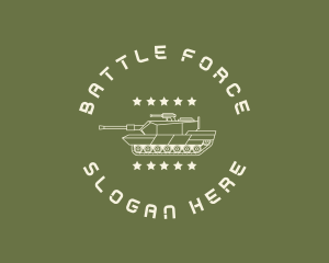 Army - Army Soldier Tank logo design