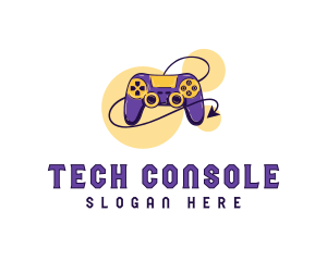 Console - Video Game Console logo design