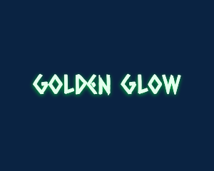Glowing Tech Native logo design
