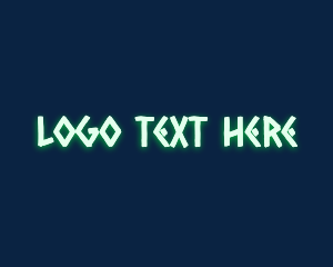 Glowing Tech Native Logo