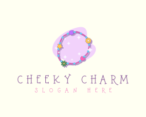 Bracelet Charm Beads logo design