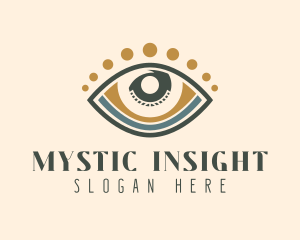 Tarot - Mystics Tarot Eye logo design