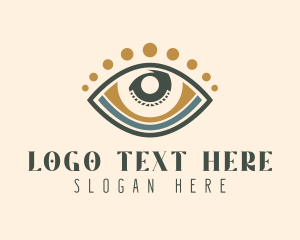 Opthalmologist - Mystics Tarot Eye logo design