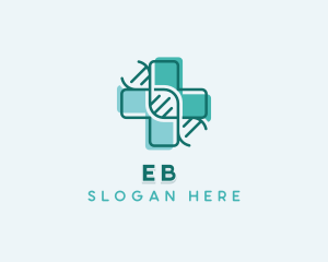 Medical Healthcare DNA logo design