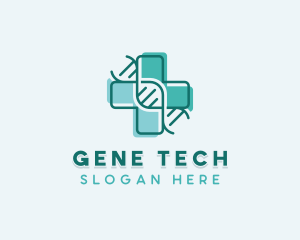 Dna - Medical Healthcare DNA logo design