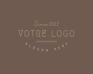 Simple Artisan Business Logo