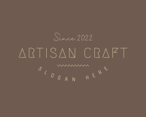 Simple Artisan Business logo design