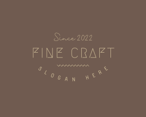 Simple Artisan Business logo design