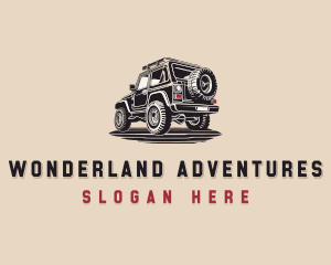 Off Road Car Driving logo design