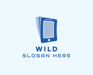Cyber - Digital Mobile Software logo design