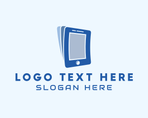 E Book - Digital Mobile Software logo design