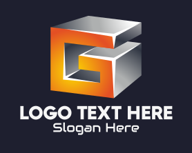 3d - 3D Letter G logo design