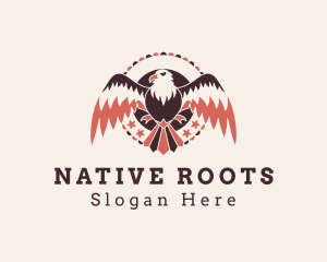 Native - Native American Eagle logo design