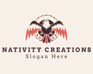 Native American Eagle logo design