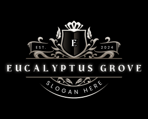 Luxury Crown Crest logo design