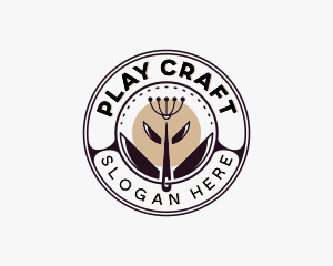 Stitching Needle Craft logo design