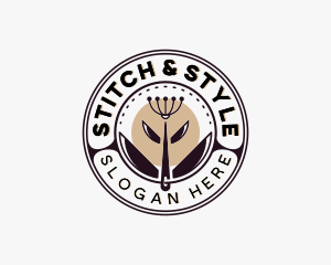 Stitching Needle Craft logo design