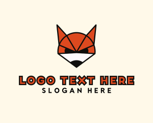 Polygon - Animal Wild Fox logo design
