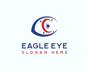 Subwoofer Eye Speaker logo design