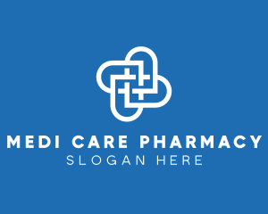 Pharmacist - Abstract Medical Cross logo design