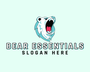 Wild Polar Bear logo design