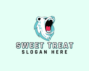 Wild Polar Bear logo design