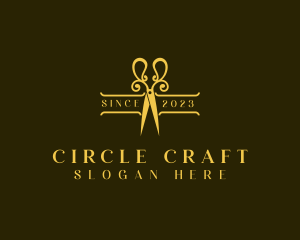 Upscale Craftsman Shears logo design