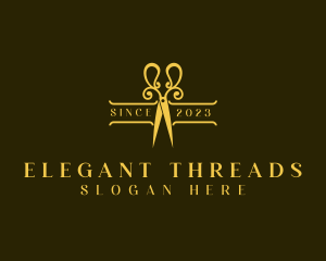 Upscale Craftsman Shears logo design