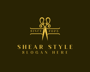 Upscale Craftsman Shears logo design