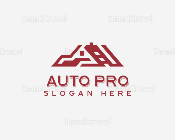 Residential Realtor Roofing Logo