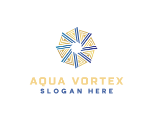 Vortex Ironwork Fabrication logo design