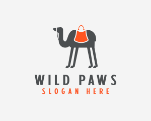 Desert Camel Bag logo design