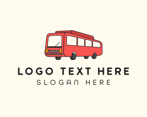 Tour Bus - Transport Service Bus logo design