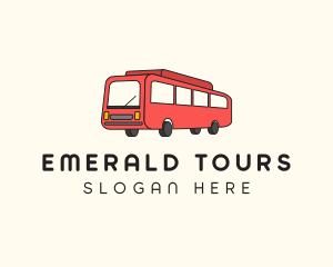 Transport Service Bus  logo design