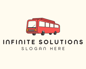 Tour Guide - Transport Service Bus logo design
