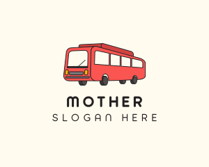 Toy Train - Transport Service Bus logo design